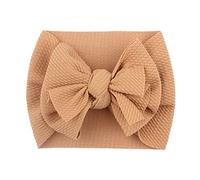 Bambini Fascia Per Capelli,Fascia per Capelli Neonato in Morbido Fiocco Elastica,Adatto per bambini di età compresa tra 0 e 6 anni,Bianco,Rosa,Regali per La Prima Comunione