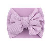 Bambini Fascia Per Capelli,Fascia per Capelli Neonato in Morbido Fiocco Elastica,Adatto per bambini di età compresa tra 0 e 6 anni,Bianco,Rosa,Regali per La Prima Comunione