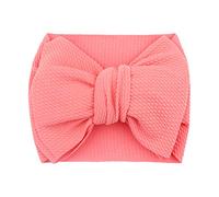 Bambini Fascia Per Capelli,Fascia per Capelli Neonato in Morbido Fiocco Elastica,Adatto per bambini di età compresa tra 0 e 6 anni,Bianco,Rosa,Regali per La Prima Comunione