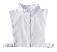 Bambini Finti Collari Per Bambini Bambini Falsi Cerchio Collari Camicia Camicetta Risvolto Metà Camicia Bambino Staccabile Colletto Girls Studente Bianco