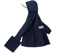 Bambini Giacche Impermeabili Poncho Ragazzi Ragazze Giacche da Pioggia Cappotto di Pioggia Riutilizzabile Mantella Pioggia, 6-8 Anni