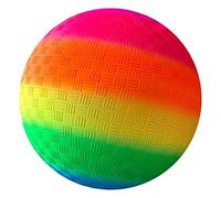 Bambini Giocare a Palla, Acqua Palla da Calcio Arcobaleno Palla PVC Bouncy Kickball Flutter Palline per Bambini Giocattoli per Interni all'aperto da 8,5 Pollici