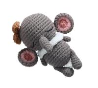 Bambini giocattolo per dentizione, malumore all'uncinetto morbido, tocco di uncinetto, ecologico, fatto a mano, 12 cm/16 cm/14 cm per il tuo bambino per alleviare il disagio mentre si gode anche il su