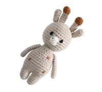 Bambini giocattolo per dentizione, malumore all'uncinetto morbido, tocco di uncinetto, ecologico, fatto a mano, 12 cm/16 cm/14 cm per il tuo bambino per alleviare il disagio mentre si gode anche il su