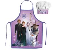 Bambini Grembiule da Cucina Set Grembiule Torna 2 Pezzi Frozen Minnie Spider-Man