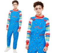 Bambini Halloween Chucky Costume Bambini Play 2 Completo Smiffys