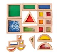 Bambini impilabili pietre - 15 pezzi giocattoli educativi per classificare ed equilibrio educativi, set da gioco per abilità di pensiero, design compatto, facile da trasportare, giocattolo impilabile