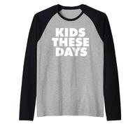 Bambini in Questi Giorni Maglia con Maniche Raglan