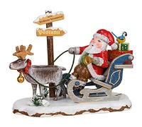 Bambini invernali "Hurra,der Babbo Natale viene" - 8 cm