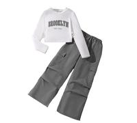 Bambini Inverno Felpa Set E Ragazze con Cappuccio Solid Color Cotone Completo Top+Pantalone per Sportswear Multi Jogger Tuta da Bambino Autunno Regalo