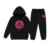 Bambini Inverno Felpa Set Felpata Jogging Ginnastica Completo Da 2 Pezzi Costume Con Cappuccio Zip/Pullover Maniche Lunghe Sportivo Ragazzi Ragazze Abbigliamento Autunno Per Regalo