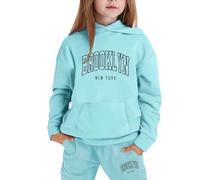 Bambini Inverno Felpa Set Felpata Jogging Ginnastica Cordinata Full Print E Pantalone Sportswear Christmas Bambina Multi Color Jogger Tuta Da Bambino Tute Sportive 3-15 Anni