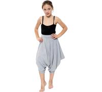 Bambini Largo Pantaloni Harem Ali Baba Stile Cravatta Tintura Yoga Casual 5-13
