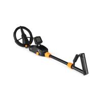 Bambini leggero Palmare Metal Detector Gold Digger Treasure Hunter Tracker Seeker con bobina di ricerca impermeabile Maniglia ergonomica(With Rake)