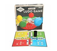 Bambini Ludo Tavola Gioco 2-4 Giocatori Con Dadi Coppa & Pezzi Età 6+ Family Set