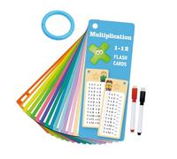 Bambini Matematica Carte di Apprendimento Cancellabile Scrivibile Operazioni Matematiche Esercizio Flashcards Per Studente In Età Prescolare Educativo Matematica Flashcards