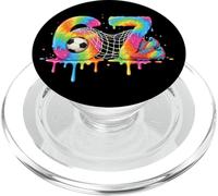 Bambini Meme 67 Six 6 Seven 7 Ice Cream Drips Calcio Net Scarpe PopSockets PopGrip per MagSafe