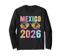 Bambini Messico 2026 Vacay Best Ever Vacation Girls Cousins Team Maglia a Manica