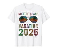 Bambini Myrtle Beach Vacation 2026 Crociera di Viaggio Vacay Matching Maglietta