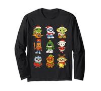 Bambini Natale Brainrot Pigiama Boy Los Dicen AI Holiday Carino Maglia a Manica