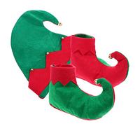 Bambini Natale Elfo Scarpe Cappello Natale Santa Elfo Scarpe E Cappello Santa Elfo Costume Set Kid Costume Cosplay Set per Bambino Ragazza del Ragazzo Decorazione Natalizia