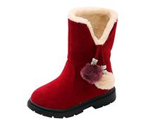 Bambini Neonate Principessa Scarpe Moda Bowkont Cotone Stivali Da Neve Stivali Principessa Scarpe Morbide Moda Cotone Stivaletti Infantile Primi Scarpe