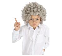 Bambini Nonnina Perm Parrucca Gangster Ragazze Accessorio Vestito