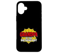 Bambini Nonno del Compleanno Ragno Ragno Partito A Tema Corrispond Custodia per iPhone 16 Plus