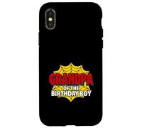 Bambini Nonno del Compleanno Ragno Ragno Partito A Tema Corrispond Custodia per iPhone X/XS