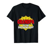 Bambini Nonno del Compleanno Ragno Ragno Partito A Tema Corrispond Maglietta