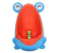 Bambini orinatori divertenti mirano bersaglio bersaglio di plastica in plastica allenamento vasino orinatoio per ragazzi bambini carini design a forma di animale facile da (Blu)