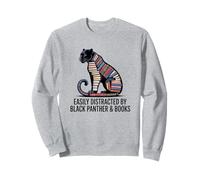 Bambini Pantera Nera Ragazze Ragazzi Libri Nerd Black Panther Party Felpa