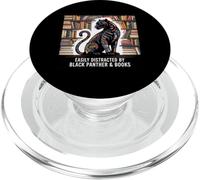 Bambini Pantera Nera Ragazze Ragazzi Libri Nerd Black Panther Party PopSockets PopGrip per MagSafe