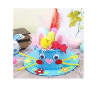 Bambini Pasqua Non Tessuto Cappello Kit Egg Kit Handmade Per Kid Vacanze Cartoon Cap Party Cappelli