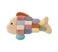 Bambini Patter - Pesce A Toccare Per Neonato, Giocattolo Sensorale Sgualcito | Mano Toccante Per L'auto-lenitivo E Il , Animale Morbido Peluche Camera Da Del Bambino Viaggio