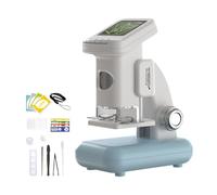 Bambini Per Bambini Microscopio Portatile Modalità Osservazione Doppia Osservazione Incorporato Nel Supporto Della Scheda Memoria Per Lo Schermo LCD L'apprendimento Scientifico
