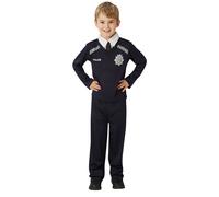 Bambini Police Ufficiale Costume Travestimento Ruolo Player Careers