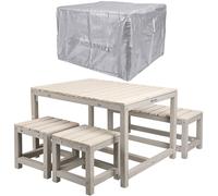 Bambini Posti Sedere Esterno Giardino Legno Kinder-Sitzgarnitur Indoor