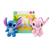 Bambini preferiti - Disney baby lilo & Stitch cuteeze 2 pacchetto angelo e cucitura peluche di peluche Esperimento 626 multicolore 6 pollici