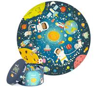Bambini Puzzle Rotondo 150 Pezzi boppi Riciclato Puzzle Animali Space