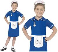 Bambini Ragazze Costume Infermiera Libro Giorno Vestito Da Smiffys