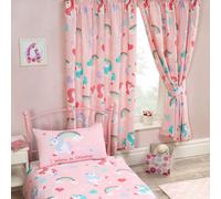 Bambini Ragazze IN Abbinato Copripiumino Set - Singolo, Doppio, Junior & Tende