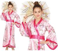 Bambini Ragazze Kimono Costume Geisha Giapponese Ragazza Orientale Completo Fg