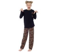 Bambini/Ragazze Tigre Design 100% Cotone Animalier Pigiama / Pj Set 7-13 Anni