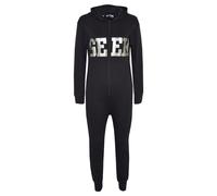 Bambini Ragazzi Geek Stampa Nero & Argento A2Z Onesie one piece Tutto IN Uno