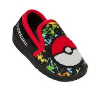 Bambini Ragazzi Pantofole Pokemon Licenza Ufficiale Pokeball Comodo Scarpe
