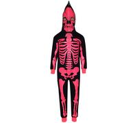 Bambini Ragazzi Stampascheletro A2Z Onesie one piece Costume Halloween 5-13 Anni