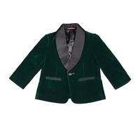 Bambini Ragazzo Velluto Giacca Blazer Cappotto Manica Lunga Nozze Performance