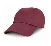 Bambini Regolabile Profilo Basso 6 Pannello Tinta Unita Baseball Cappello Cotton