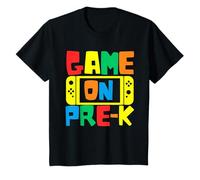 Bambini Ritorno A Scuola Videogioco su Gamer Pre-K Toddler Maglietta